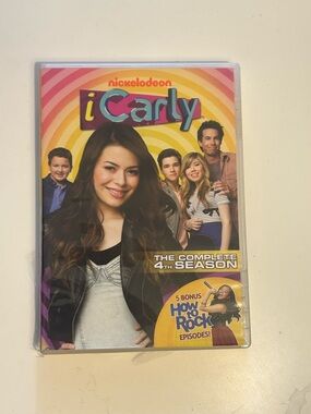 Nickelodeon iCarly DVD - Pink, Yellow, Blue Artwork